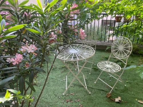 Studio and its garden, Paris