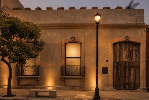Exterior view, Casa Levonka in Oaxaca
