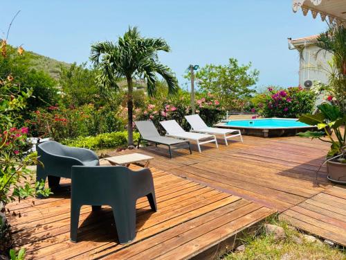 Villas Piscines - Maracudja et Bougaînvillier (Villas Piscines - Maracudja et Bougainvillier) in Les Anses-d'Arlet