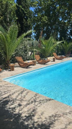 Villa provencale chic avec piscine privee