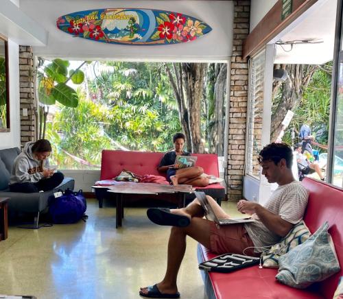 صالة مشتركة/ منطقة التلفزيون, Costa Rica Backpackers in سان خوسيه