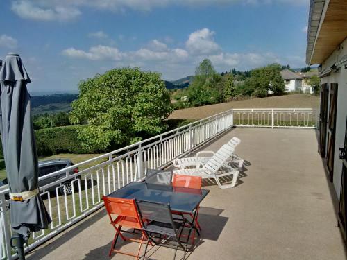 La Panoramique des Puys gîte à louer Chassonnerix