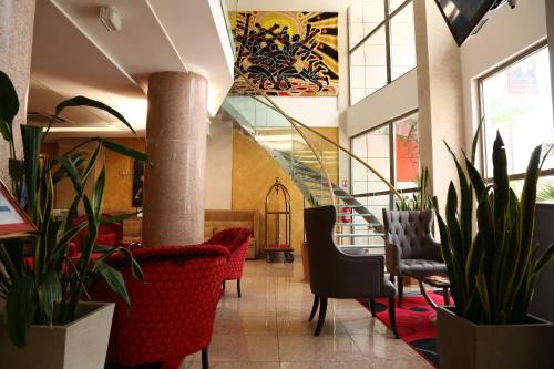 Uitzicht, Hôtel Fleur de Lys Plateau in Dakar-Plateau