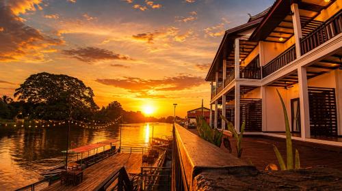 Balkons/terase, Paradise resort, Don Det river view in Muang Khong