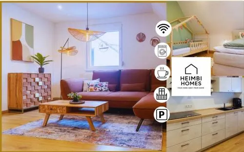 Heimbi Home No 2 I 4-5 Personen I Familienfreundlich I Balkon I Nähe EuropaPark I Parkplatz I E Ladestation in Schwanau, Deutschland