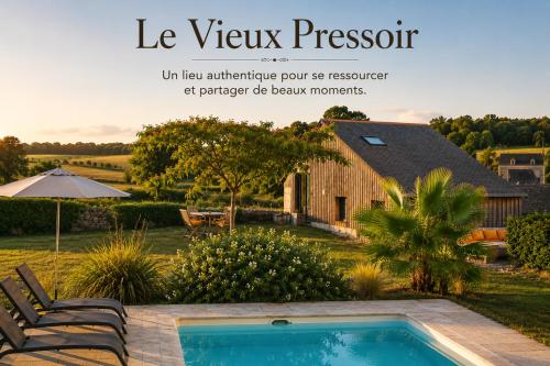 Le Vieux Pressoir avec piscine - Location saisonnière - Gennes-Val-de-Loire