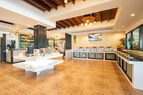 Restaurant, Phornpailin Riverside Resort in Sangkhla Buri
