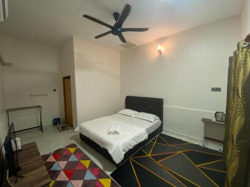 1 double bed