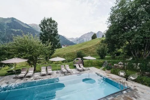 Das Naturhotel Chesa Valisa in Hirschegg, Österreich