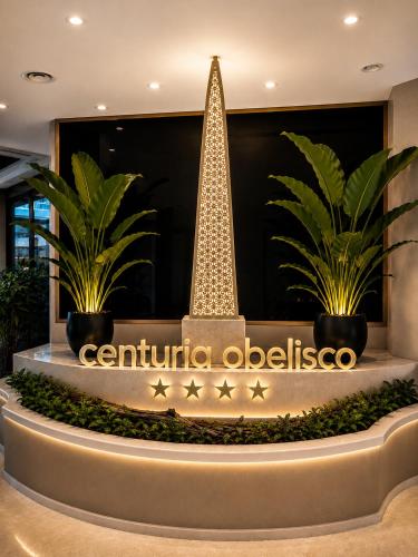 Exterior view, Hotel Centuria Obelisco in Buenos Aires