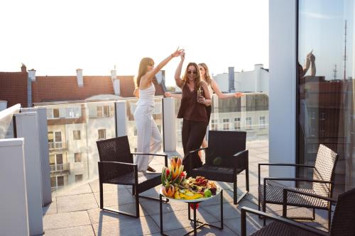 balkon/terasa, Grand Focus Hotel Szczecin in Štětín