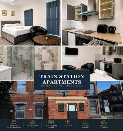 Train Station Spacious Apartments - Free Wifi, Netflix & Paid Parking Opposite