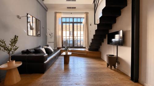 Nero Loft - Villeurbanne - Climatisation - Location saisonnière - Villeurbanne