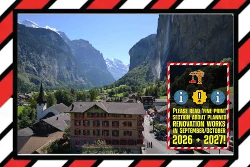 Hotel Staubbach in Lauterbrunnen, Schweiz