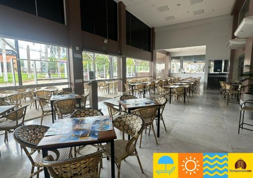 Restaurante, Spazzio diRoma com acesso ao Acqua Park - ótima localização! (Spazzio diRoma com acesso ao Acqua Park - otima localizacao!) in Caldas Novas