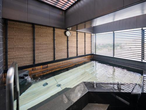 Open air bath, APA Hotel Keisei Ueno Ekimae Minami in Tokyo