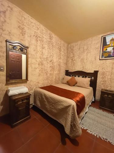 1 double bed
