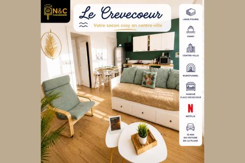 L'Instant Crèvecoeur centre ville Calais - Location saisonnière - Calais