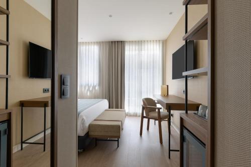 Tweepersoonskamer met 1 of 2 bedden, premium, uitzicht op zee