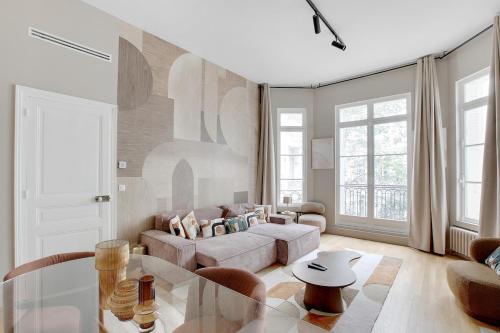 Élégant appartement climatisé in Arc de Triomphe