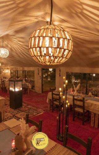 Restaurant, Haven Luxury Camp in Merzouga
