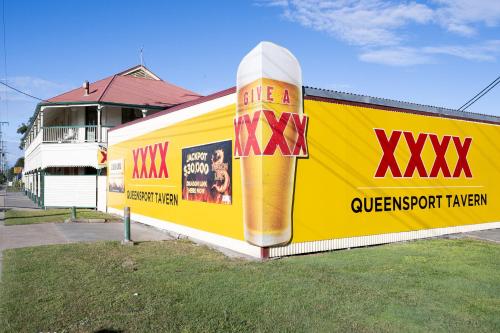 Utvendig, Queensport Hotel in Brisbane