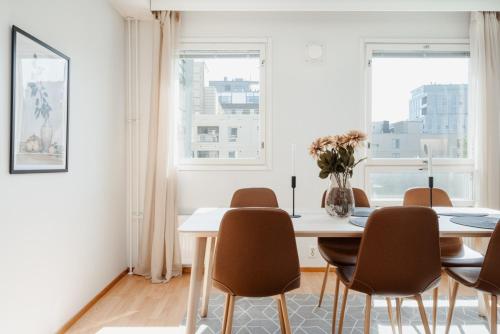 Létesítmények, Nordic 2BR Apartment with Sauna & Glazed Balcony in Ruoholahti