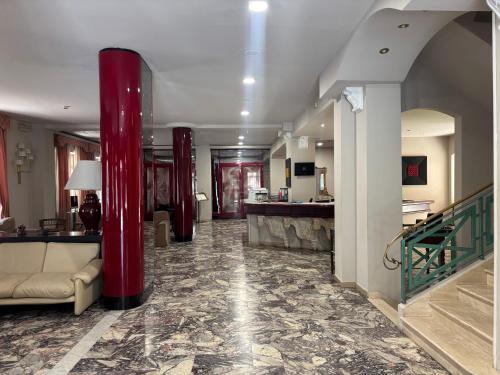 Vestíbulo, Hotel Giglio in Montecatini Terme