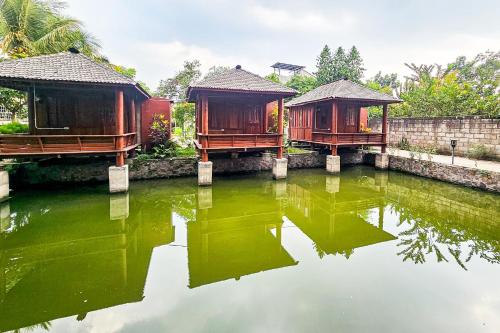 Exterior view, RedDoorz @ Masagena Villa Bandung in Bojongsoang