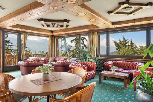 客室, Hotel-Restaurant Le Mont Paisible, Crans-Montana in クランモンタナ