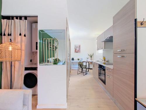 Studio avec terrasse privée & clim