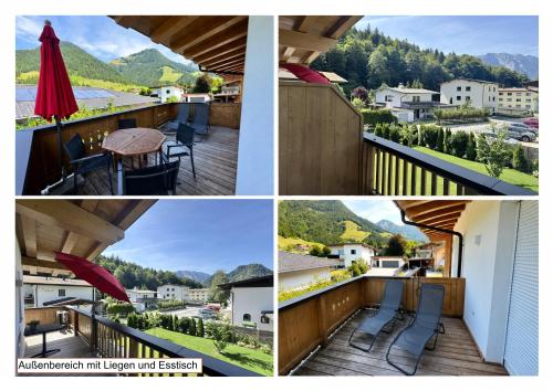 Balkon/terasa, Ferienhaus Kaiserblick - FEWO1 in Winkl
