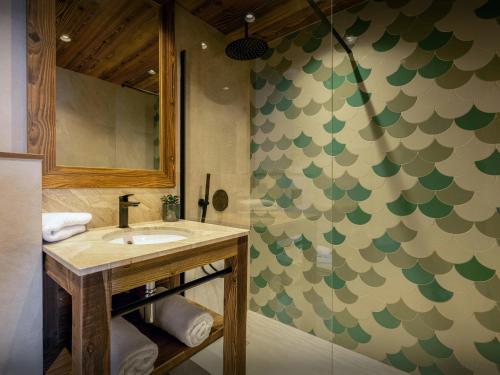 douche, Chalet Ferret - OVO Network in Le Bettaix