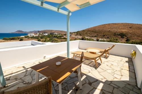 Balcony/terrace, Asterias Boutique Hotel in Milos Island
