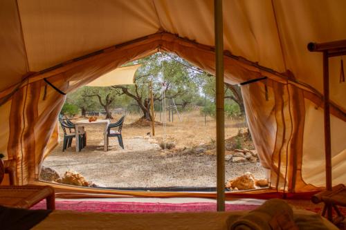 Paraiso Bell Tent - Glamping with Pool in Nature in Coll de l'Alba