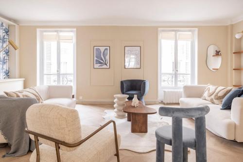 2G Duplex 10Pers 5Chambres Paris15 Commerce AC