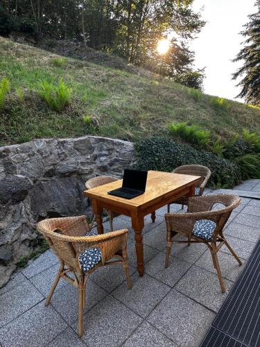 Balcony/terrace, Chalet Leberbach in Reichelsheim (Odenwald)