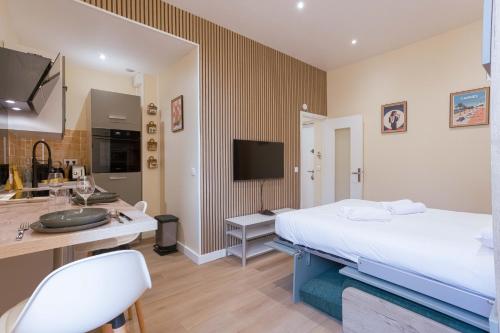 Santeny - Studio Central, clim, proche Palais&Plage