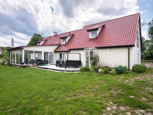. Comfortable house with a swimming pool and sauna