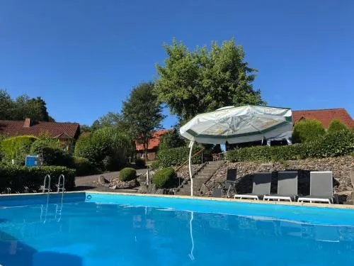 Holiday Home in Germany with Garden Terrace in Bredenborn, Deutschland