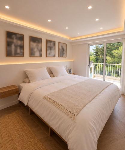 Antibes - Appartement 80 m2 avec piscine et terrasse in La Pagane