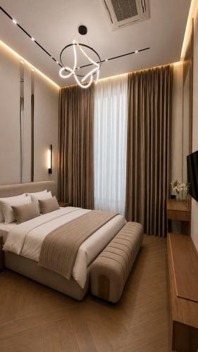 Luxury 3 Bedroom Modern House with Private Swimming Pool in Novxanı