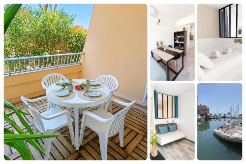 Studio 4 Pers Clim Terrasse et Plages à pied