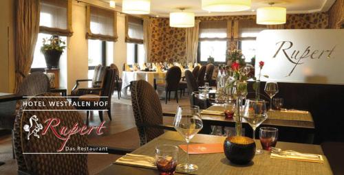 Restaurant, Hotel Westfalen Hof in Rahden