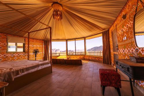 Вітальня, Desert Magic Camp & Resort in Ваді Рум