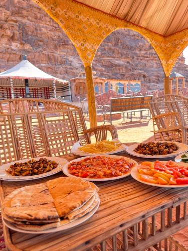 Їжа та напої, Desert Magic Camp & Resort in Ваді Рум