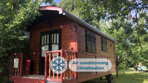 Millygite roulotte - 4 seasons Chalet-on-wheels - Location saisonnière - Milly-la-Forêt