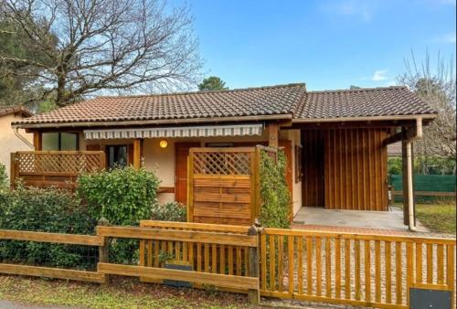 maisonnette climatisée avec piscine commune sur le Bassin d'Arcachon