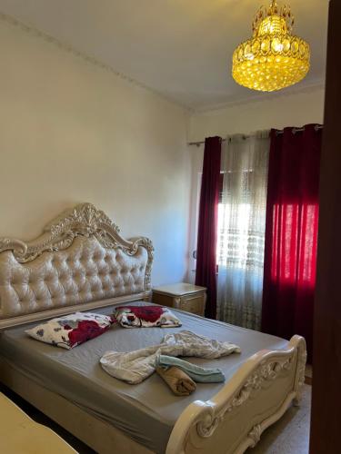 Chambre double, salle de bain partagée
