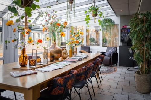 sala de TV, Hotel Tesselhof in Texel